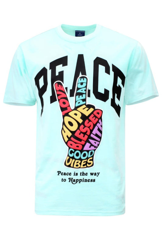 Peace Hand Sign T-shirts - Teresa's Fashionista LLC
