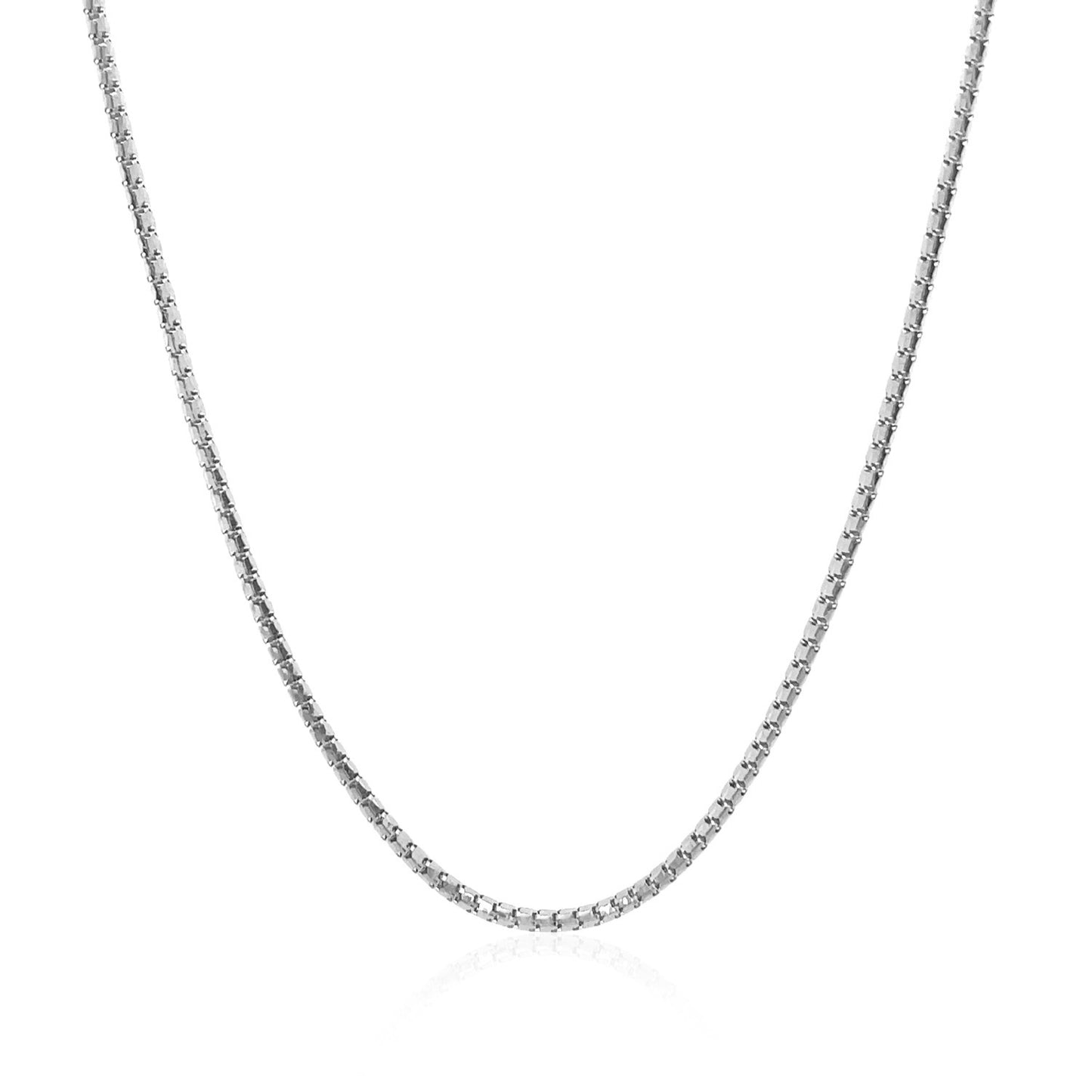 14k White Gold Ice Chain (1.30 mm)