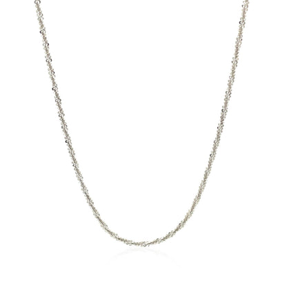 Sterling Silver 1.5mm Adjustable Sparkle Chain (1.50 mm)-Teresa&#39;s Fashionista LLC