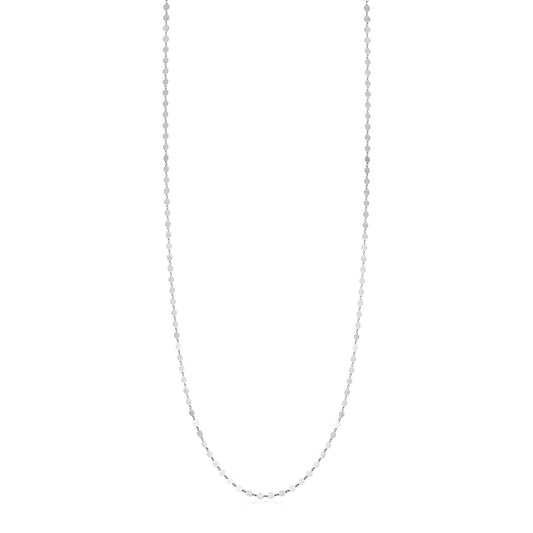 Sterling Silver Mirror Link Necklace-Teresa&#39;s Fashionista LLC