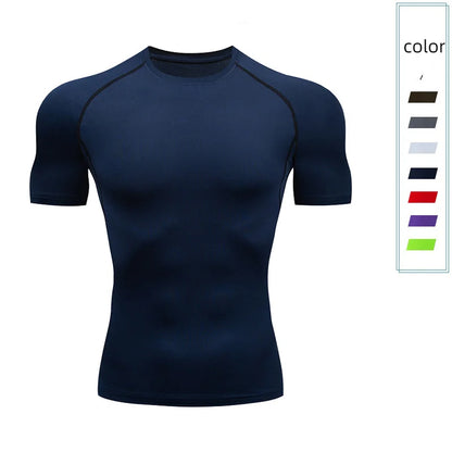 Compression Running Shirt for Men-Teresa&#39;s Fashionista LLC