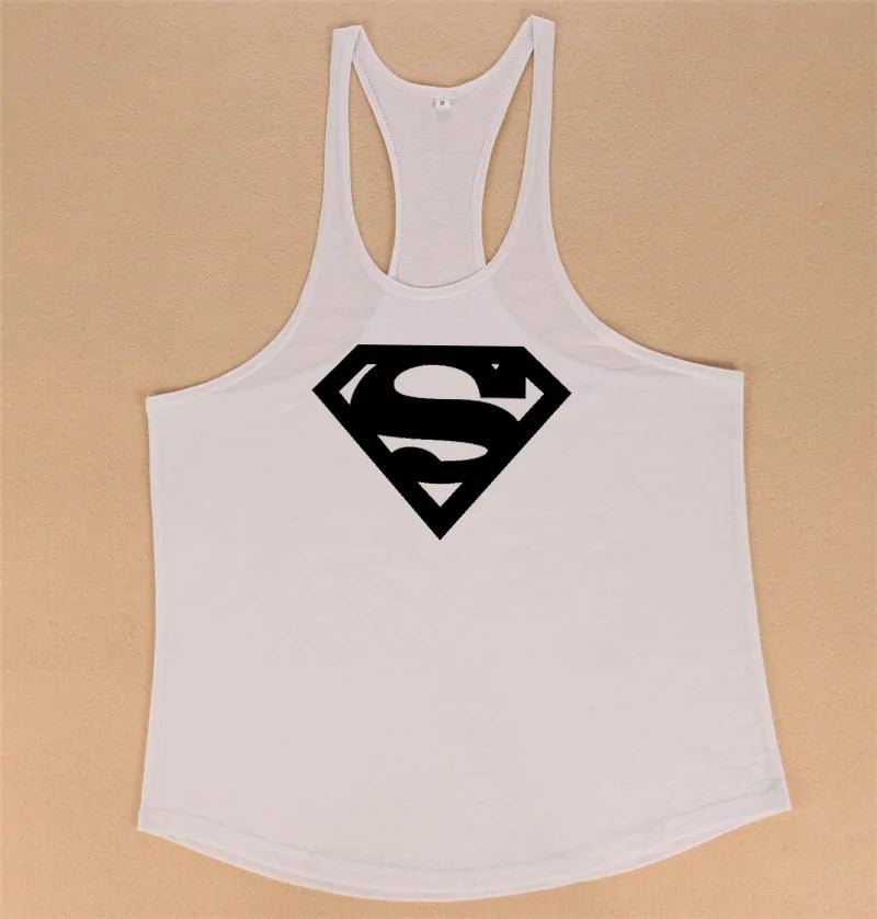 New Arrivals Bodybuilding Cotton Gym Sleeveless Tank Top for Men-Teresa&#39;s Fashionista LLC