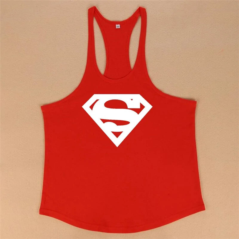 New Arrivals Bodybuilding Cotton Gym Sleeveless Tank Top for Men-Teresa&#39;s Fashionista LLC