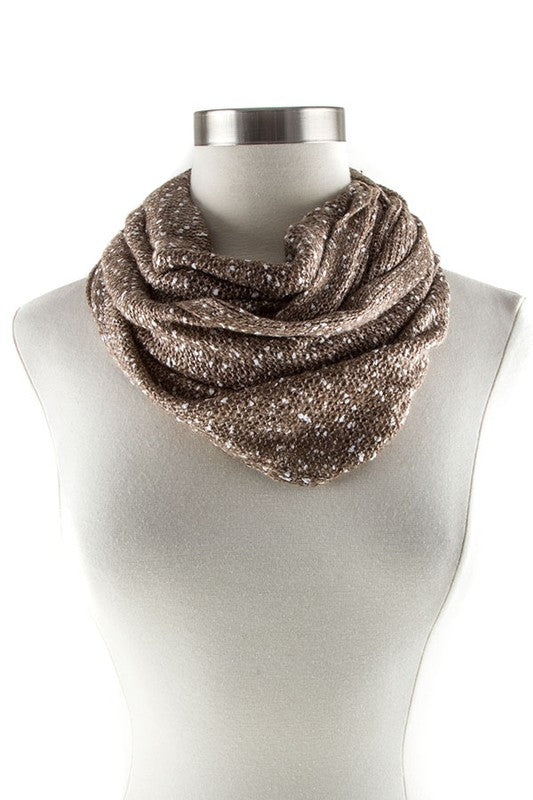 TWO TONED INFINITY SCARF-Teresa&#39;s Fashionista LLC