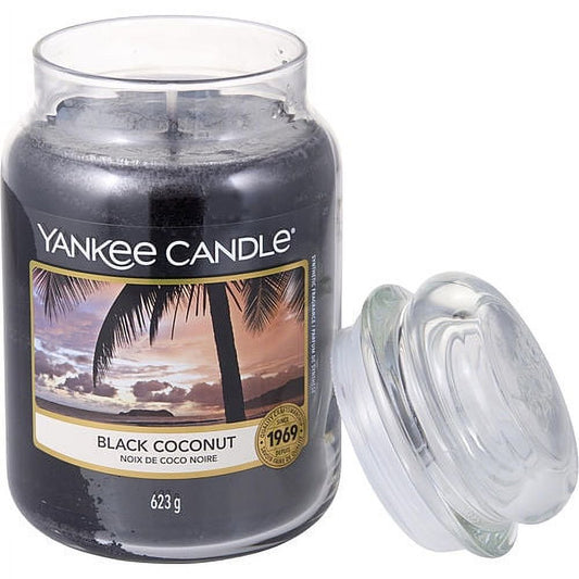 BLACK COCONUT SCENTED LARGE JAR 22 OZ by Yankee Candle