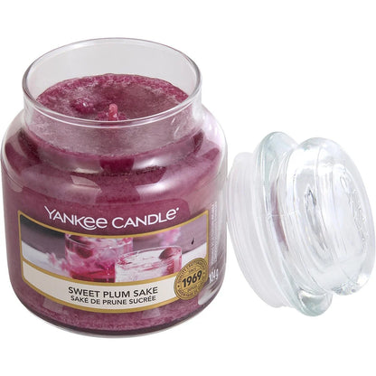 SWEET PLUM SAKE SCENTED SMALL JAR 3.6 OZ by Yankee Candle