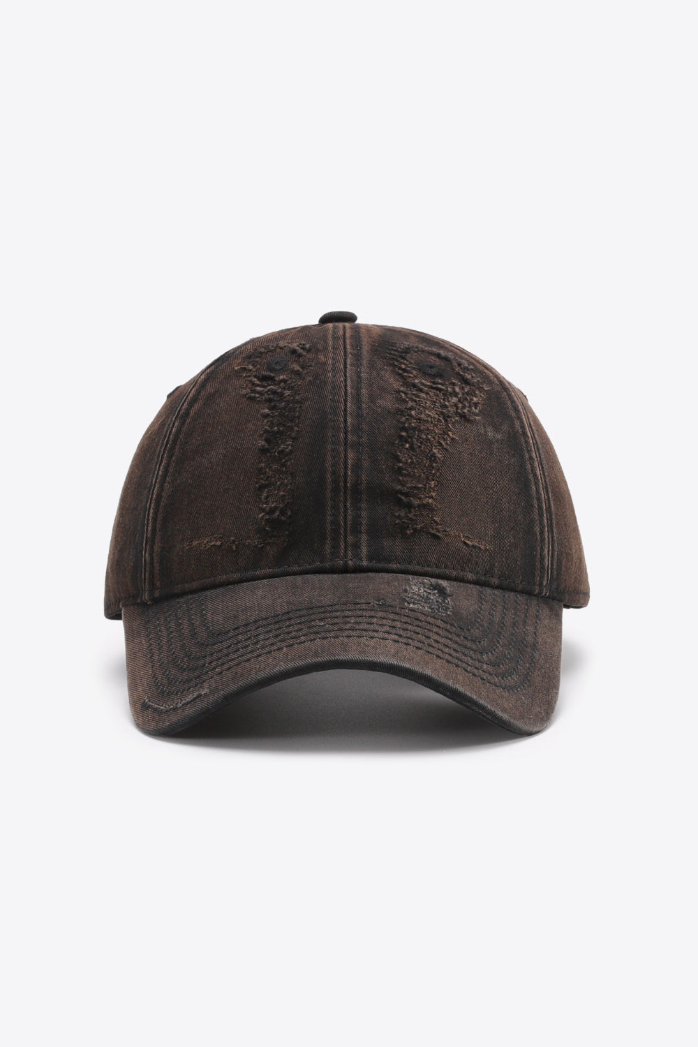 Distressed Adjustable Baseball Cap-Teresa&#39;s Fashionista LLC