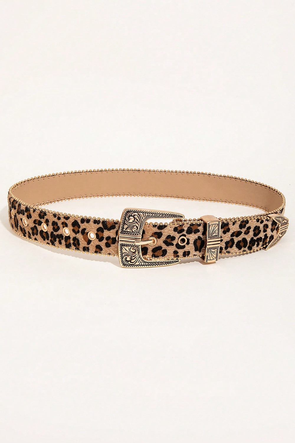 Leopard PU Leather Belt-Teresa&#39;s Fashionista LLC