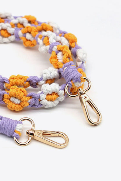 Macrame Flower Lanyard-Teresa&#39;s Fashionista LLC