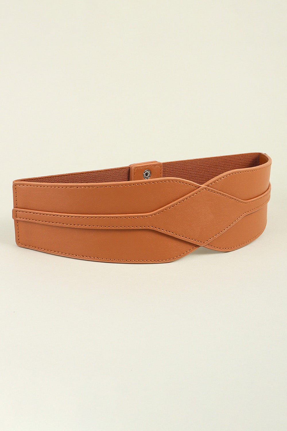 Elastic Wide PU Belt-Teresa&#39;s Fashionista LLC