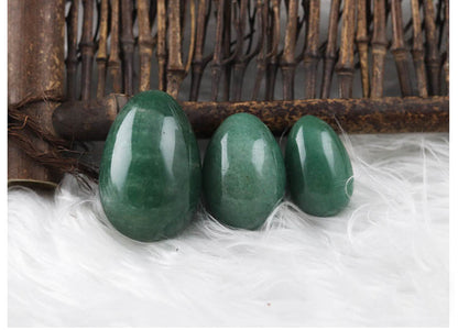 Creative Powder Crystal Jade Egg 3-piece Set-Teresa&#39;s Fashionista LLC