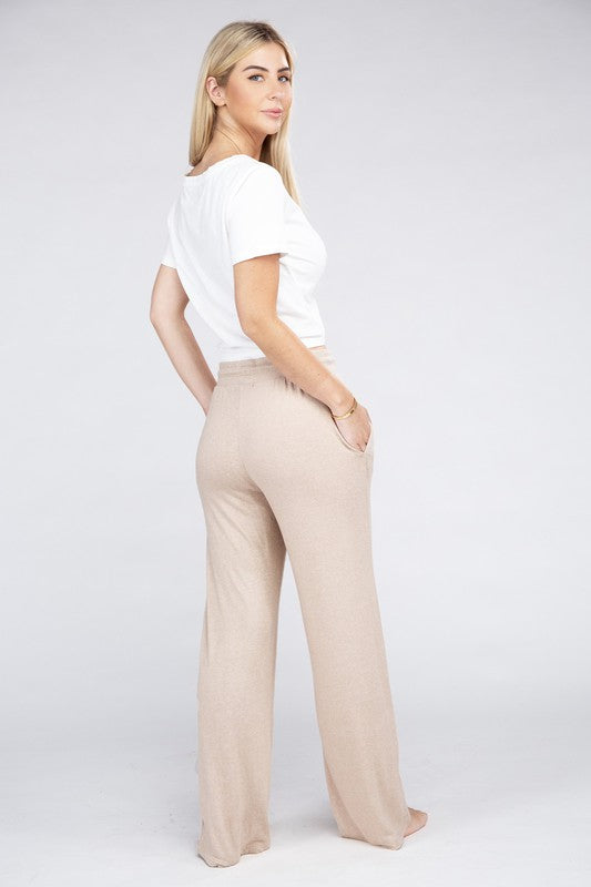 Cozy Terry Lounge Pants-Teresa&#39;s Fashionista LLC