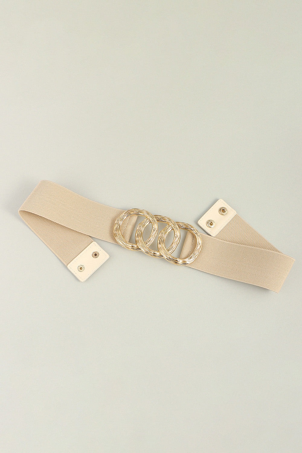 Zinc Alloy Buckle Elastic Wide Belt-Teresa&#39;s Fashionista LLC