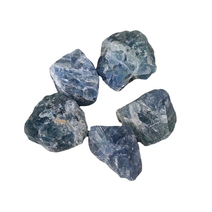 Natural Blue Fluorite Crystal Rough-Teresa&#39;s Fashionista LLC