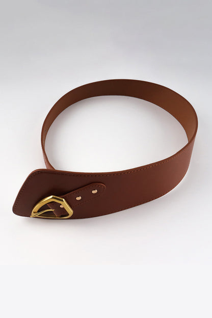 Irregular PU Leather Belt-Teresa&#39;s Fashionista LLC