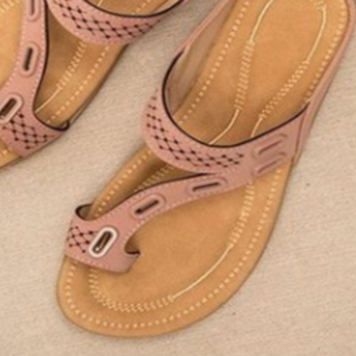 PU Leather Open Toe Sandals-Teresa&#39;s Fashionista LLC