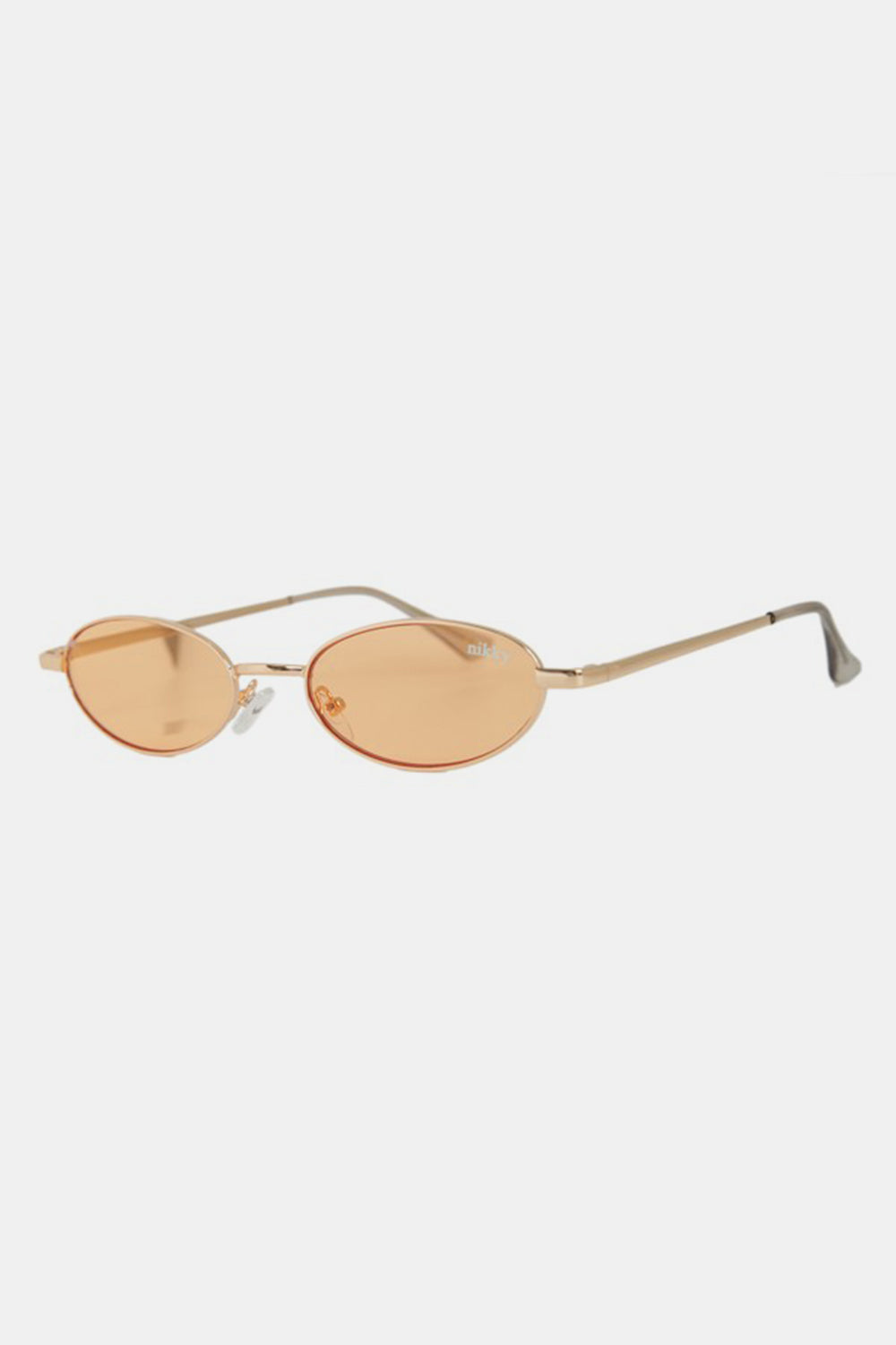 Nicole Lee USA Metal Frame Finley Oval Sunglasses-Teresa&#39;s Fashionista LLC