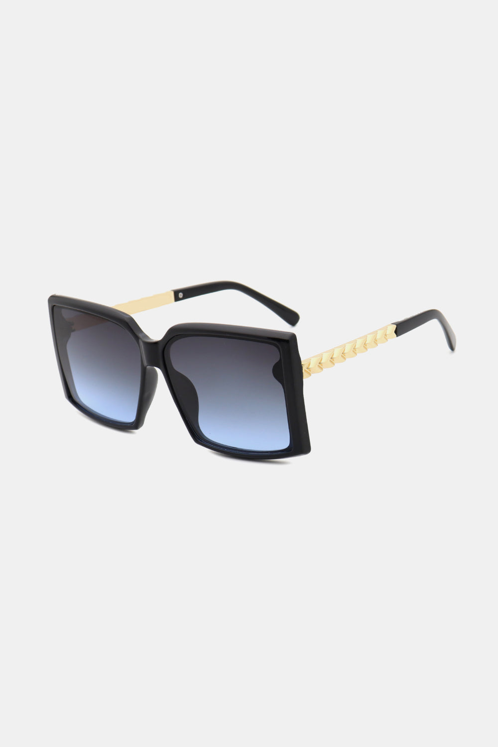 Polycarbonate Frame Square Sunglasses-Teresa&#39;s Fashionista LLC