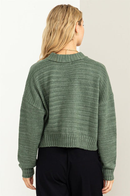 Cute Mood Crop Shoulder Cropped Cardigan Sweater-Teresa&#39;s Fashionista LLC