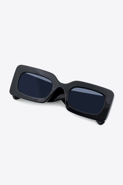 Polycarbonate Frame Rectangle Sunglasses-Teresa&#39;s Fashionista LLC