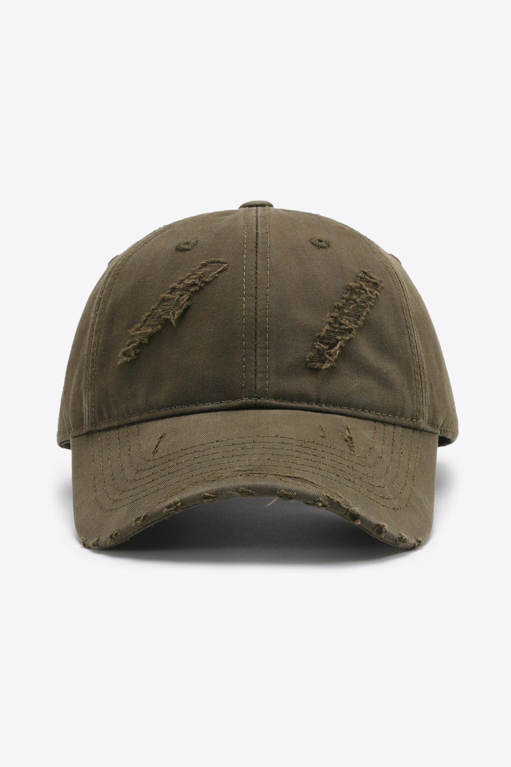 Distressed Adjustable Baseball Cap-Teresa&#39;s Fashionista LLC