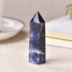 Natural Crystal Six-sided Single-pointed Column-Teresa&#39;s Fashionista LLC