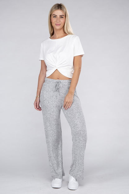 Cozy Terry Lounge Pants-Teresa&#39;s Fashionista LLC