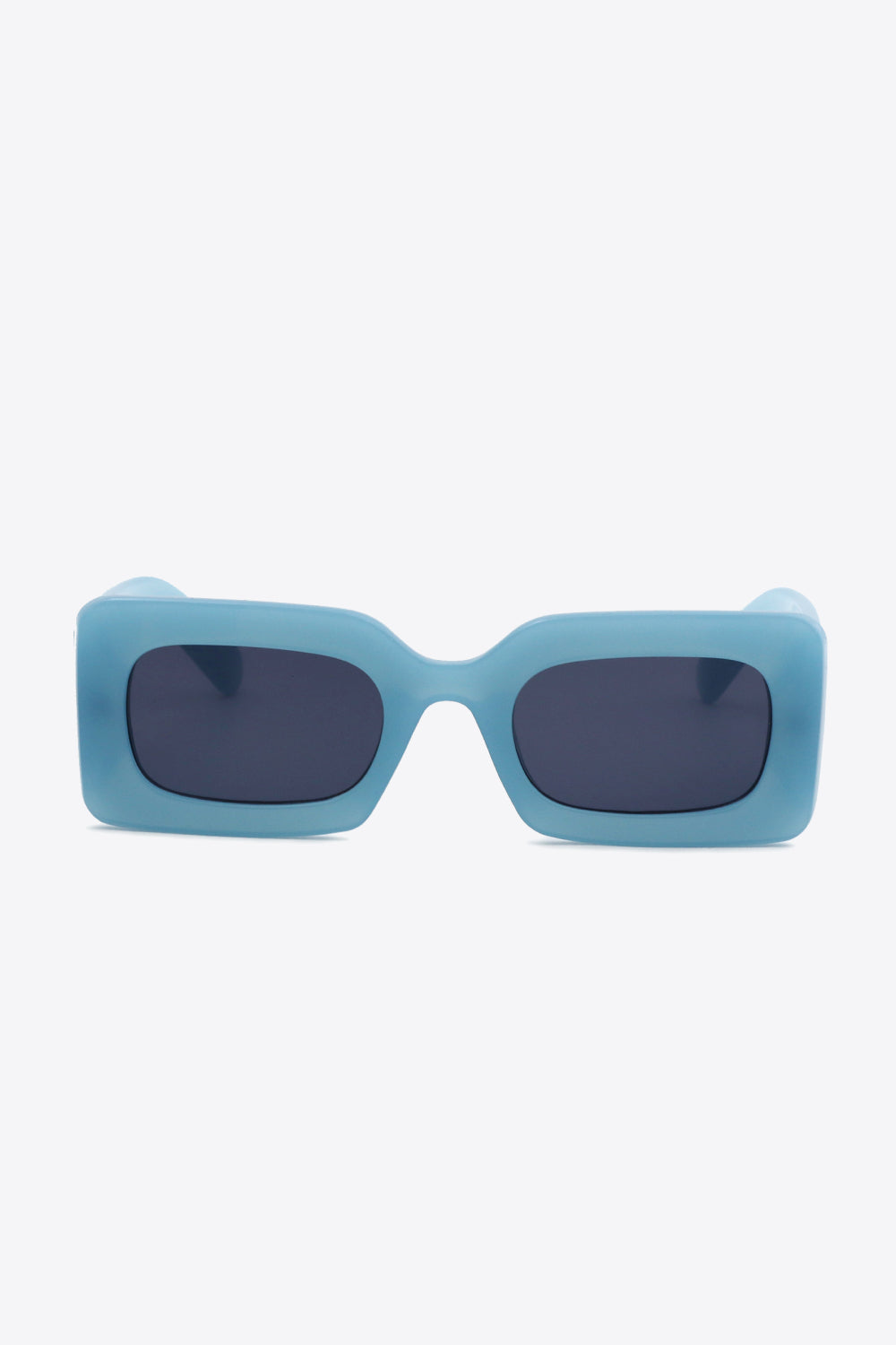 Polycarbonate Frame Rectangle Sunglasses-Teresa&#39;s Fashionista LLC