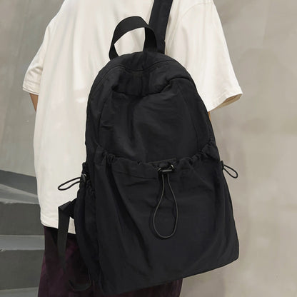 Drawstring Nylon Backpack Bag-Teresa&#39;s Fashionista LLC