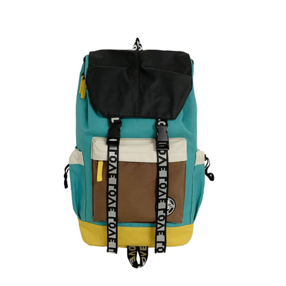 New Color Matching Backpack Fashion Outdoor Travel Bags Men Women Personality Middle Junior High School Student Schoolbags-Teresa&#39;s Fashionista LLC