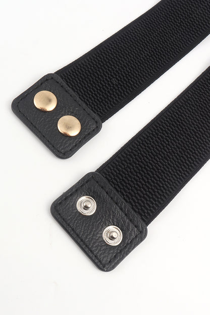 Chain Detail Elastic Belt-Teresa&#39;s Fashionista LLC