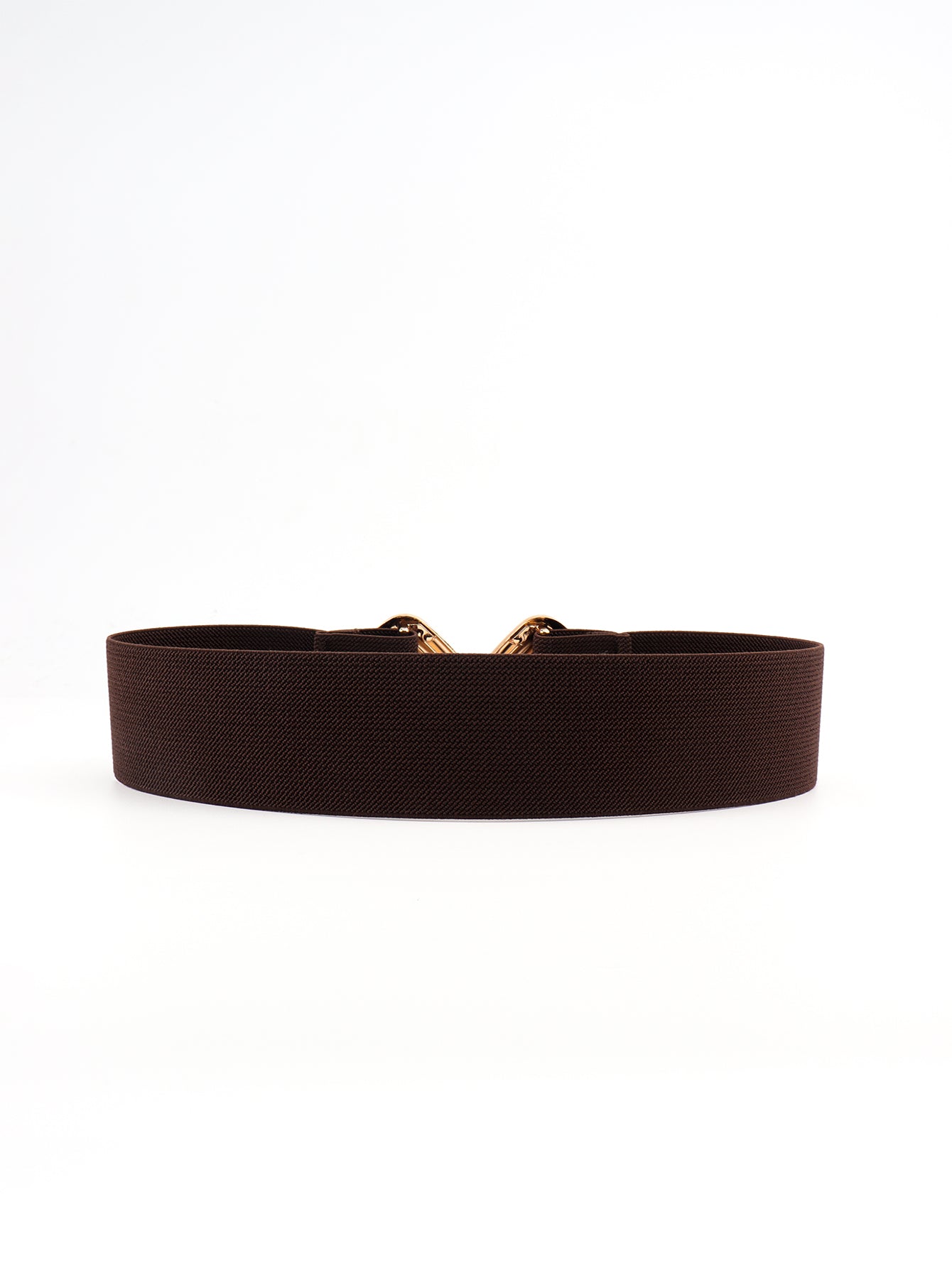 Geometric Buckle Elastic Wide Belt-Teresa&#39;s Fashionista LLC