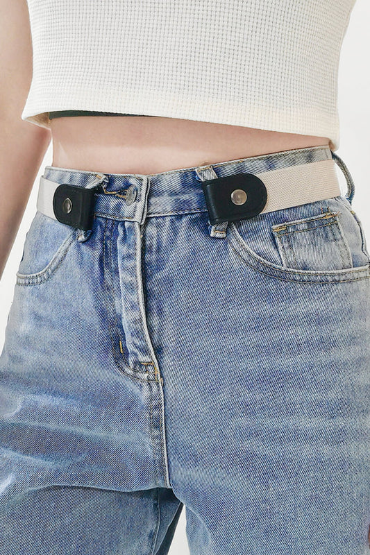 PU Elastic Snap Closure Belt-Teresa&#39;s Fashionista LLC