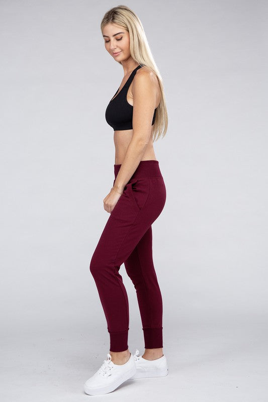 Comfy Stretch Lounge Sweat Pants-Teresa&#39;s Fashionista LLC