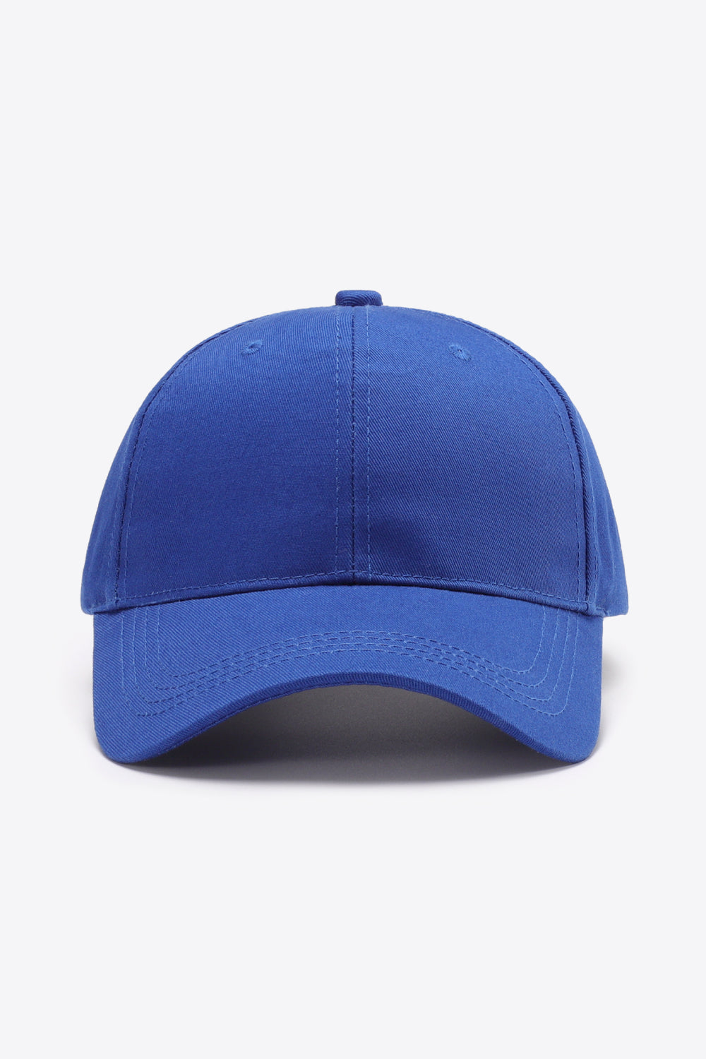 Plain Adjustable Cotton Baseball Cap-Teresa&#39;s Fashionista LLC