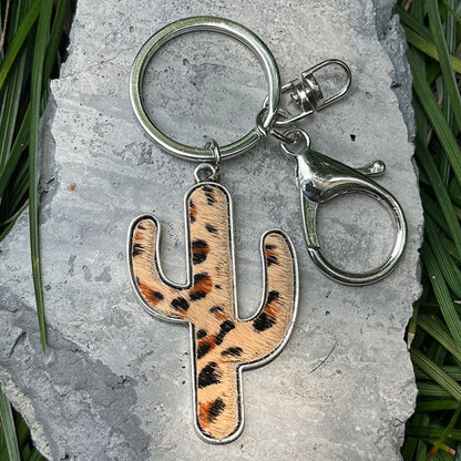 Cactus Shape Key Chain-Teresa&#39;s Fashionista LLC