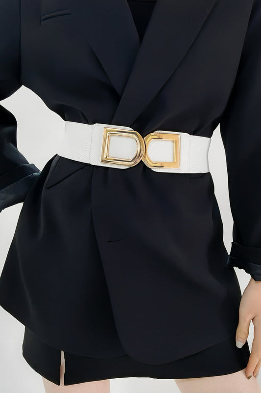 Double D Buckle PU Belt-Teresa&#39;s Fashionista LLC