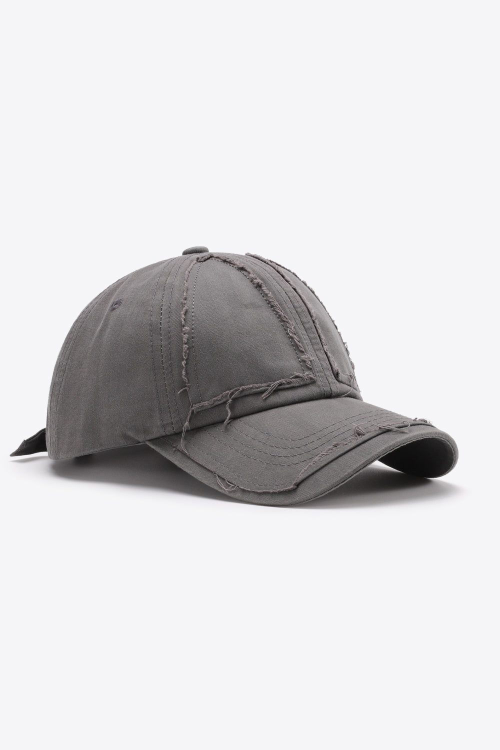 Distressed Adjustable Baseball Cap-Teresa&#39;s Fashionista LLC