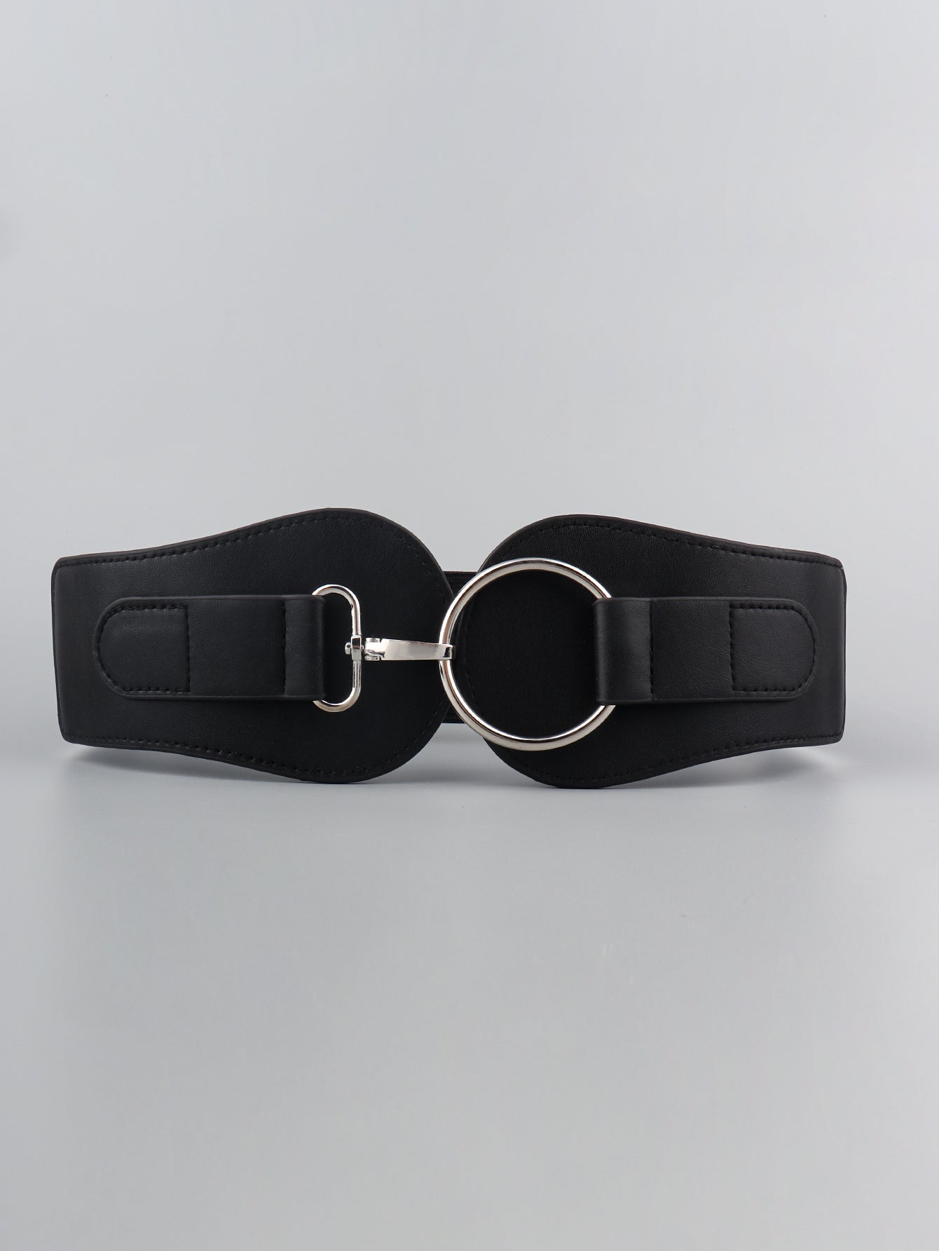 PU Elastic Wide Belt-Teresa&#39;s Fashionista LLC