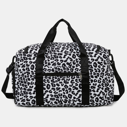 Oxford Cloth Animal Print Travel Bag-Teresa&#39;s Fashionista LLC