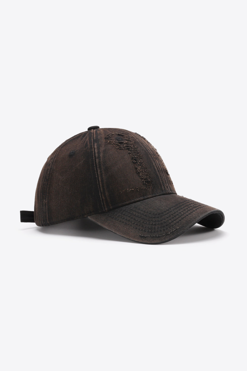 Distressed Adjustable Baseball Cap-Teresa&#39;s Fashionista LLC