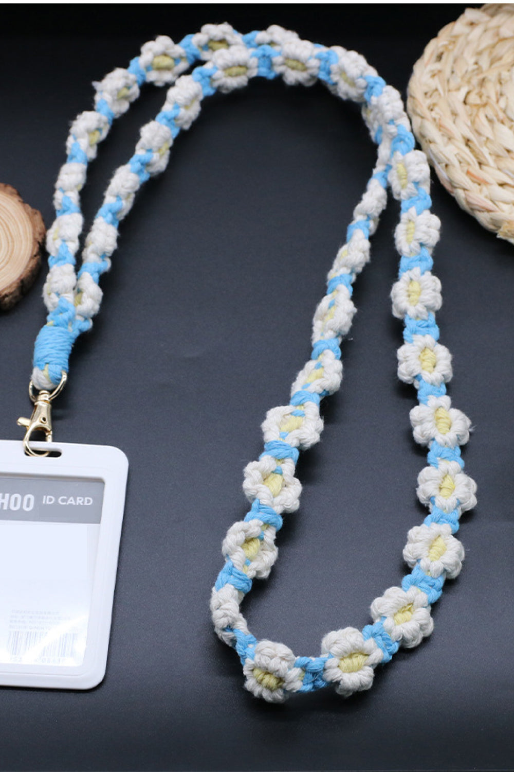 Flower Macrame Phone Lanyard-Teresa&#39;s Fashionista LLC