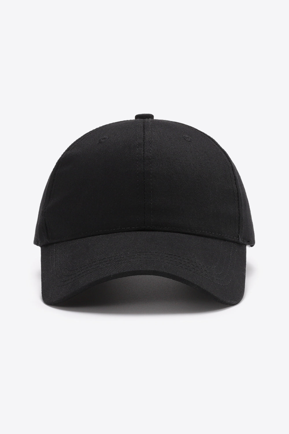 Plain Adjustable Cotton Baseball Cap-Teresa&#39;s Fashionista LLC