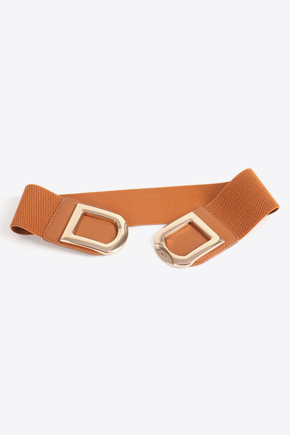 Double D Buckle PU Belt-Teresa&#39;s Fashionista LLC