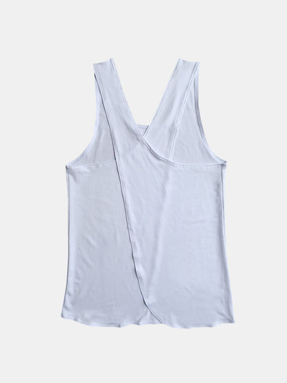 Crisscross Scoop Neck Active Tank-Teresa&#39;s Fashionista LLC