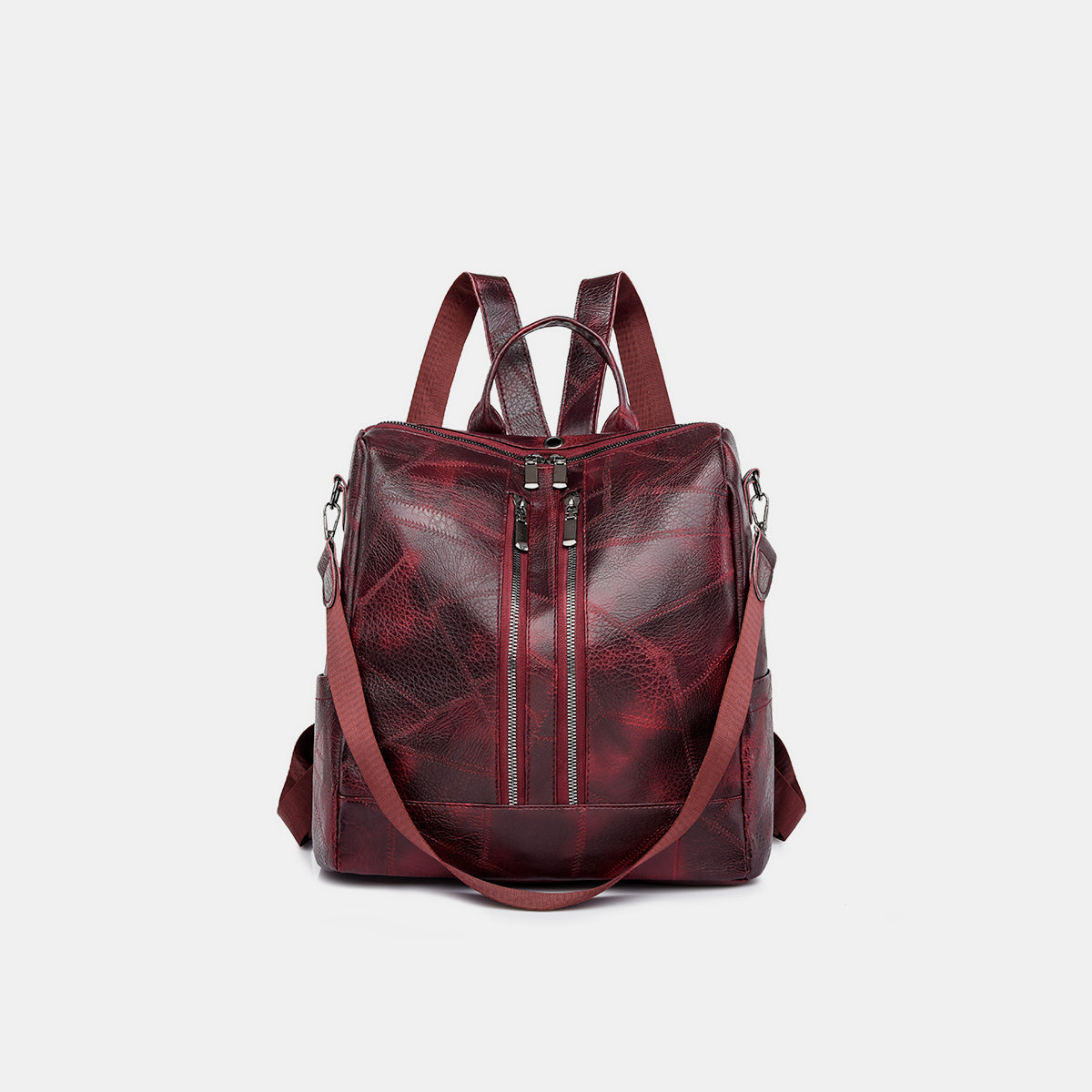 PU Leather Backpack Bag-Teresa&#39;s Fashionista LLC