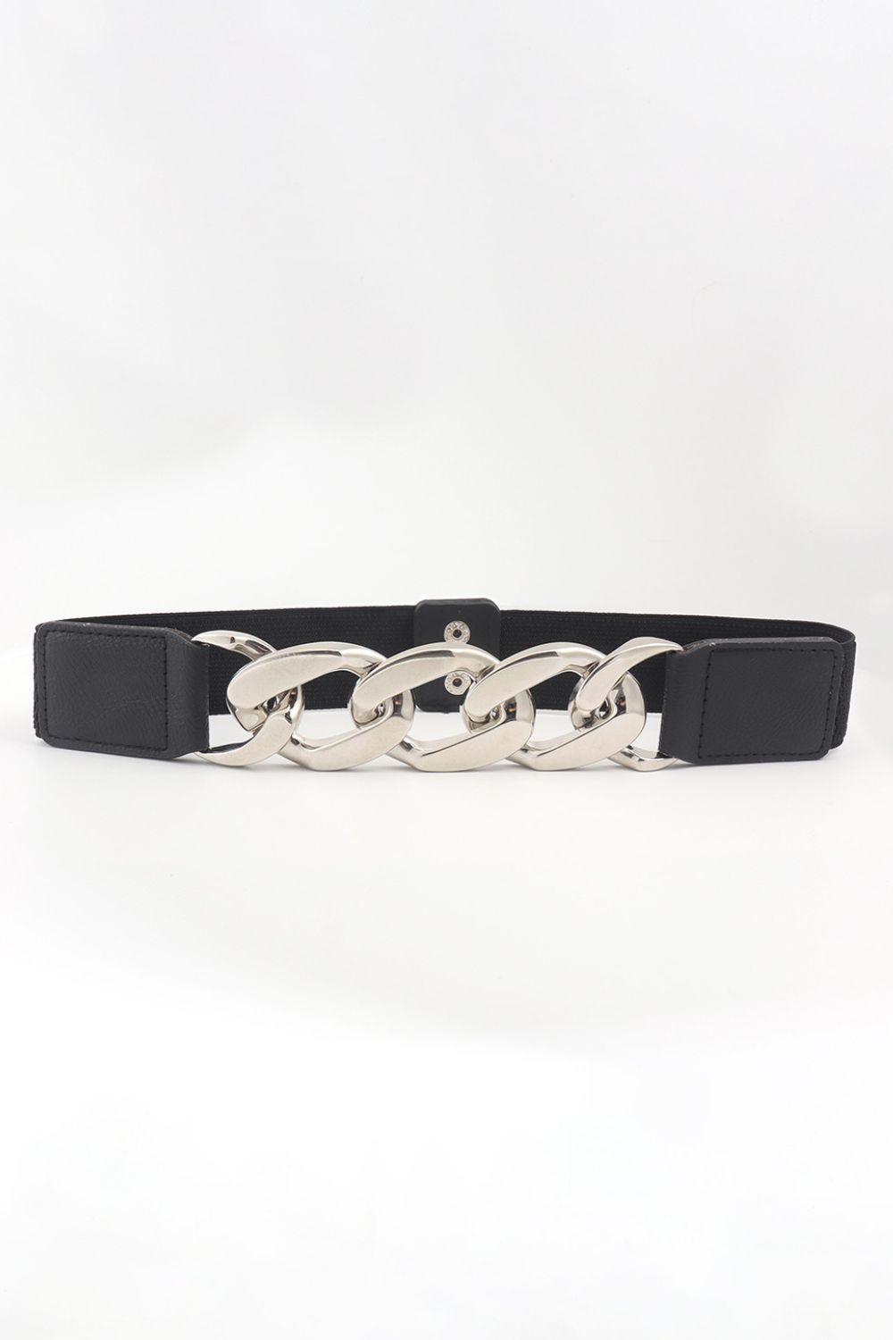 Chain Detail Elastic Belt-Teresa&#39;s Fashionista LLC