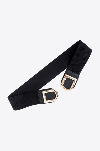 Double D Buckle PU Belt-Teresa&#39;s Fashionista LLC