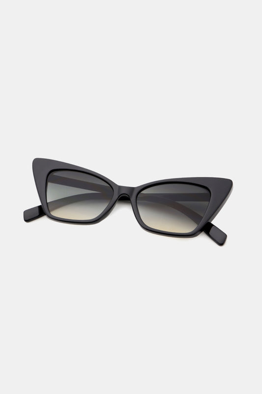 Acetate Lens Cat Eye Sunglasses-Teresa&#39;s Fashionista LLC