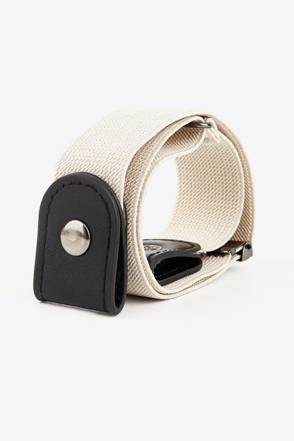 PU Elastic Snap Closure Belt-Teresa&#39;s Fashionista LLC